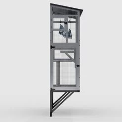 Gulches 61in H X 48in W X 24in D SkyWindow Cat Catio Gray 1 Pack Multi Cat Livestock Supplies Product Type -BlueBuffalo Sales Store GUEST 92bee7a9 5301 4f03 9adb 3b5d841a0a0c