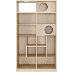 DOMETOUR Cat Bookcase Cat Tree Shelves Furniture Style -BlueBuffalo Sales Store GUEST 9406034d 046c 4f58 800d d89c6452272f