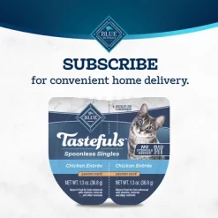 Blue Buffalo Tastefuls Spoonless Singles Chicken Entree Pate Adult Dry Cat Food - 2.6oz 20 Blue Buffalo Tastefuls Spoonless Singles Chicken Entree Pate Adult Dry Cat Food - 2.6oz -BlueBuffalo Sales Store GUEST 96105448 532e 4206 a1df 6d9e66c26909