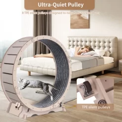 LOVSON 41'' Indoor Cat Treadmill, Wooden Running Machine With Carpeted Track, Designed To Aid Fitness And Weight Loss -BlueBuffalo Sales Store GUEST 96ae1c62 20ce 4fa1 8aef f65e659ee45d