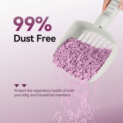 All For Paws Allforpaws Cat Litter Natural Tofu Cat Litter, Green Purr Eco Cat Litter With Strong Odor Control, 9.9lb/4.5kg (2 X 2.25kg) 4 All For Paws Allforpaws Cat Litter Natural Tofu Cat Litter, Green Purr Eco Cat Litter With Strong Odor Control, 9.9lb/4.5kg (2 X 2.25kg) - Image 4