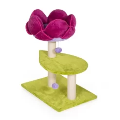 Prevue Pet Products Flower Power Cat Scratching Post, Green & Pink Fabric 7320 -BlueBuffalo Sales Store GUEST 97dd00de bff0 49b9 9917 0193798e4766