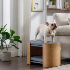 Dune Double Lift Medium Size Scratch Resistant PU Cushion Cat Scratch Beds With Solid Wood Frame Cat Bed Pet Sofa-Maison Boucle -BlueBuffalo Sales Store GUEST 987a4057 8b40 4d3d ba05 ded82b98a85e