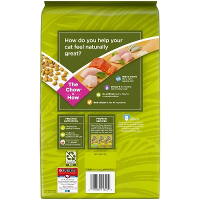 Purina Cat Chow Naturals Original Adult Complete & Balanced Chicken Flavor Dry Cat Food 1 Purina Cat Chow Naturals Original Adult Complete & Balanced Chicken Flavor Dry Cat Food