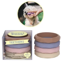 Sweet Paws Silicone Teether Stack Toy Set -BlueBuffalo Sales Store GUEST 98e29602 b35e 4708 b266 3fa6f6e3f510