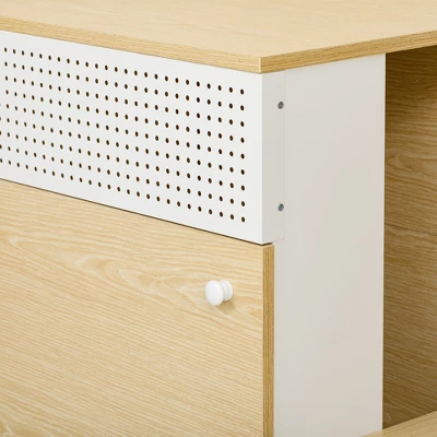 Akoasm Multi-Desigen Furniture Style Cat Litter Box House With Flip-Down Doors 4 Akoasm Multi-Desigen Furniture Style Cat Litter Box House With Flip-Down Doors - Image 4