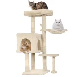 BestMassage Cat Tree 36 Inch Tall Cat Tower For Indoor Cats With Cat Scratching Post Multiple Platforms Cozy Condo And Hanging Toy -BlueBuffalo Sales Store GUEST 9a69b7a0 8fd7 4496 816a eeb301ca90ac