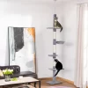 Multipet Adjustable Height Floor-To-Ceiling Vertical Cat Tree