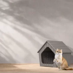 SEVOBAL Pet Crates And Houses Small Wooden Cat House Cozy Sturdy Easy Assembly No Tools Needed For Living Room Bedroom, Brown, 23.43"*22.64"*22.8" 7 SEVOBAL Pet Crates And Houses Small Wooden Cat House Cozy Sturdy Easy Assembly No Tools Needed For Living Room Bedroom, Brown, 23.43"*22.64"*22.8" -BlueBuffalo Sales Store GUEST 9b5da7e2 43e3 40e7 964e e007af8d4dba