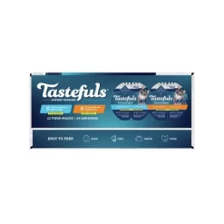 Blue Buffalo Tastefuls Savory Singles Adult Cuts In Gravy Wet Cat Food Variety Pack With Chicken And Turkey Entrée - 12ct/31.2oz -BlueBuffalo Sales Store GUEST 9c13fe67 5394 42a3 9ad3 067f9b7996d5