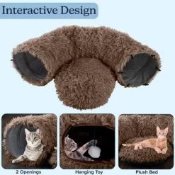 PETMAKER 3FT Cat Tunnel With Cat Bed -BlueBuffalo Sales Store GUEST 9d0cc16d 49a5 4e6e b9da 19f3d9fd9395