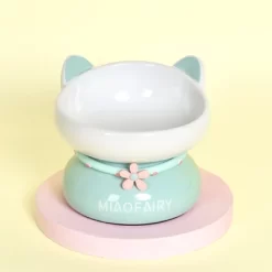 Fairyland™ - Ceramic Cat Bowl With Raised Stand, Cute Ear Design & Anti-Slip Base – Elevated Pet Food & Water Dish For Cats And Small Pets 16 Fairyland™ - Ceramic Cat Bowl With Raised Stand, Cute Ear Design & Anti-Slip Base – Elevated Pet Food & Water Dish For Cats And Small Pets -BlueBuffalo Sales Store GUEST 9da737ba 0f4b 42a4 be06 1161cd8e46c7