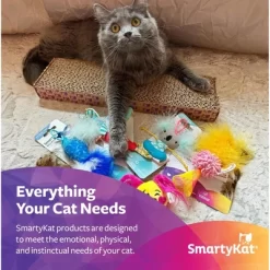 SmartyKat Leggy Llama Crinkly Catnip Toy For Indoor Cats & Kittens, Featuring Soft Faux Fleece & Crinkle Sounds, Encourages Exercise, 5-Pack -BlueBuffalo Sales Store GUEST 9dd50334 cdf5 443c 99ff 2b6f7a839bc2 1