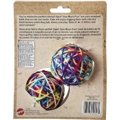 ETHICAL/SPOT Sew Much Fun Yarn Ball Cat Toys - 2.5" (2pk) 6 ETHICAL/SPOT Sew Much Fun Yarn Ball Cat Toys - 2.5" (2pk) -BlueBuffalo Sales Store GUEST 9ded0a45 f395 471f 857d 3ea78b6d25f3