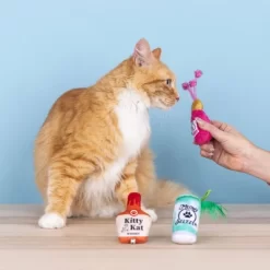 PetShop By Fringe Studio Kitten My Drink On Cat Plush Toy Set - 3pc -BlueBuffalo Sales Store GUEST 9e565941 ead5 44a1 8028 81ae3659a452