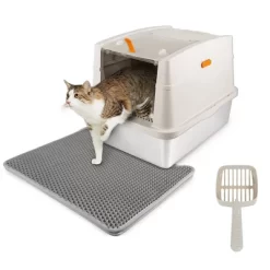 All For Paws Allforpaws Cat Litter Box Hooded Stainless Steel Base 31 All For Paws Allforpaws Cat Litter Box Hooded Stainless Steel Base -BlueBuffalo Sales Store GUEST 9fed195e eff9 4c19 b6ee e60976fd9ed7