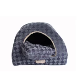 Armarkat Cat Bed C65HHG/LS, Purple Gray Combo Checkered Pattern -BlueBuffalo Sales Store GUEST a136ace7 601b 4561 ace5 fe327b57b0c4