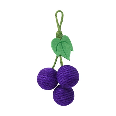 Zeze Fruit Sisal Rope Ball Cat Toy 8 Zeze Fruit Sisal Rope Ball Cat Toy - Image 8