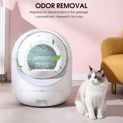 Self Cleaning Cat Litter Box, Automatic Cat Litter Box With App Control, Anti-pinch Device, 4 Highly Sensitive Gravity Sensors 6 Self Cleaning Cat Litter Box, Automatic Cat Litter Box With App Control, Anti-pinch Device, 4 Highly Sensitive Gravity Sensors - Image 6
