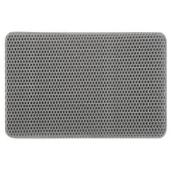 PETMAKER 24x15-Inch Double-Layer Waterproof Cat Litter Mat (Gray) -BlueBuffalo Sales Store GUEST a3927502 7263 4d3a 9fff bbaa3f5b14fd