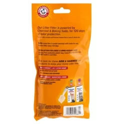 Arm & Hammer Charcoal & Baking Soda Cat Litter Filter - 2pk - Unscented