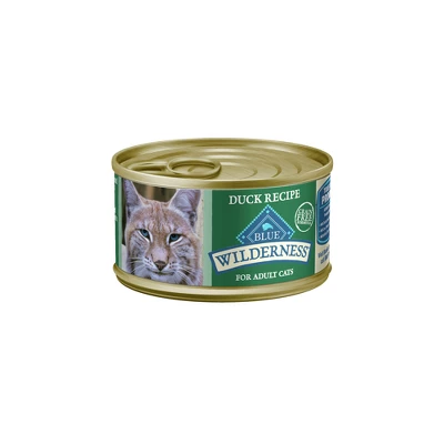 Blue Buffalo Wilderness High Protein Grain Free Natural Adult Pate Wet Cat Food With Duck Recipe - 3oz 8 Blue Buffalo Wilderness High Protein Grain Free Natural Adult Pate Wet Cat Food With Duck Recipe - 3oz - Image 8