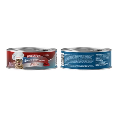 Beefeaters Chicken Tuna Pate, 5.5oz, 24ct 1 Beefeaters Chicken Tuna Pate, 5.5oz, 24ct