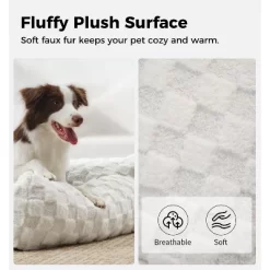 Soft Cat Couch Bed, Faux Fur Checkered Pet Sofa -BlueBuffalo Sales Store GUEST a6639157 77fa 40be bbe8 310e6b21e77f