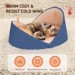 MaseiKar 2 In 1 Foam Cat Bed Cave For Kittens And Small Dogs, Windproof Cat Beds With Side Barriers, Calming Cat Nest, Cat Hideaway 9 MaseiKar 2 In 1 Foam Cat Bed Cave For Kittens And Small Dogs, Windproof Cat Beds With Side Barriers, Calming Cat Nest, Cat Hideaway -BlueBuffalo Sales Store GUEST a7042cdb 7637 43b0 bf21 bb3aae244881