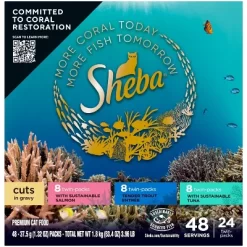Sheba Perfect Portions Cuts In Gravy Salmon, Trout Fish And Tuna Flavor Variety Pack Wet Cat Food - 63.4oz -BlueBuffalo Sales Store GUEST a80f8e9e e610 4a7e 8be3 f12fa6a23dfb