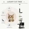 93"Cat Tree Tower For Indoor Cats Heavy Duty Cat Furniture For Large Cats