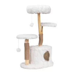 DSVIMOY Modern Cat Tree, Natural Branch Cat Tower, Cat Condo, Indoor Cat Furniture, Kitten Cat Gift, White, 34.06"*17.72"*41.73" 9 DSVIMOY Modern Cat Tree, Natural Branch Cat Tower, Cat Condo, Indoor Cat Furniture, Kitten Cat Gift, White, 34.06"*17.72"*41.73" -BlueBuffalo Sales Store GUEST ab4291d6 c35e 4323 a132 73088e190188