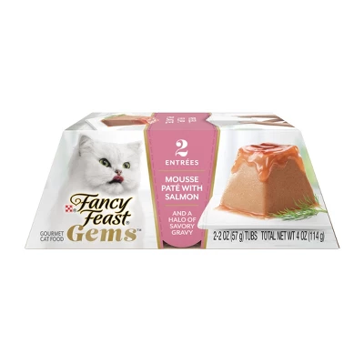 Fancy Feast Gems Seafood, Fish, Salmon Flavor Adult Wet Cat Food - 2oz/2ct 11 Fancy Feast Gems Seafood, Fish, Salmon Flavor Adult Wet Cat Food - 2oz/2ct - Image 11