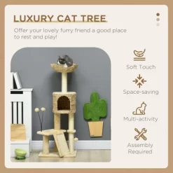 Multipet 45" Cat Tree For Indoor Cats, Cat Tree Tower With Scratching Posts, Ramp, Condo, Toy Balls, Platforms, Bed, Ramp 10 Multipet 45" Cat Tree For Indoor Cats, Cat Tree Tower With Scratching Posts, Ramp, Condo, Toy Balls, Platforms, Bed, Ramp -BlueBuffalo Sales Store GUEST acc119db 7ccf 4b82 8e07 da80b78fe38f 3