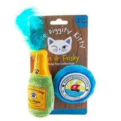 Haute Diggity Kitty By Haute Diggity Dog Kitty Clicquot (Bottle & Caviar) Crinkle Cat Toy With Catnip -BlueBuffalo Sales Store GUEST ace4492a 4a49 4872 b594 443690b5ce45