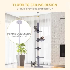 Multipet Adjustable Height Floor-To-Ceiling Vertical Cat Tree -BlueBuffalo Sales Store GUEST acfba621 9964 4844 8c27 99477ce5be63 1