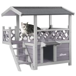 Aivituvin Outdoor/ Indoor Two Story Cat House(Inner Space 5.2 Ft²)-AIR09-B 17 Aivituvin Outdoor/ Indoor Two Story Cat House(Inner Space 5.2 Ft²)-AIR09-B -BlueBuffalo Sales Store GUEST ae1a3088 5f8a 4041 a0df 6b3bc6b4efa0