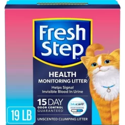 Fresh Step Health Monitoring Clumping Odor Control Cat Litter - 19lbs -BlueBuffalo Sales Store GUEST b1537d32 a91d 4930 8f32 01bb3a17f2e7