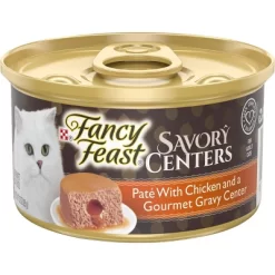 Purina Fancy Feast Savory Centers Paté With Chicken And A Gourmet Gravy Center Wet Cat Food - 3oz/24pk -BlueBuffalo Sales Store GUEST b20bab28 980e 4b69 90ee b99233bfef92