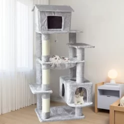 YOOCOZZ Multi-Level Large Cat Tree With Hammock,Play Toy And House -BlueBuffalo Sales Store GUEST b410e9c0 685a 4efc af38 bf28d55518ff