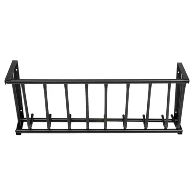 SEVOBAL Pet Bowl Heavy Duty Wall Mounted Hay Feeder, Large Capacity Livestock Feeding Rack For Horses, Goats And Sheep, Black, 41.34"*13.78"*6.69" 5 SEVOBAL Pet Bowl Heavy Duty Wall Mounted Hay Feeder, Large Capacity Livestock Feeding Rack For Horses, Goats And Sheep, Black, 41.34"*13.78"*6.69" - Image 5