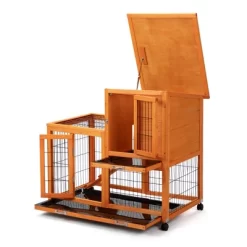 Detachable Rabbit Hutch With Removable Tray And Rolling Casters Waterproof Rabbit Cage Indoor Outdoor Wooden Rabbit Hutch With Run Space-Saving 12 Detachable Rabbit Hutch With Removable Tray And Rolling Casters Waterproof Rabbit Cage Indoor Outdoor Wooden Rabbit Hutch With Run Space-Saving -BlueBuffalo Sales Store GUEST b446219f 4029 4658 ad35 36b8903400fd
