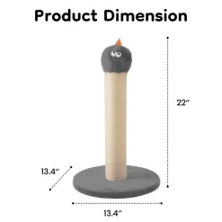 Heynemo 20" Cat Scratching Post, Sisal Cat Scratcher With Interactive Hanging Toy, Monster Scratch Pole For Indoor Cats, Cute Cat Scratch Post -BlueBuffalo Sales Store GUEST b47aba4f 4fca 4b49 a80e 288de39f1577