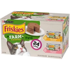 Purina Friskies Paté Wet Cat Food Farm Favorites With Chicken & Salmon - 5.5oz/24ct Variety Pack -BlueBuffalo Sales Store GUEST b69c0d4c b3b2 4731 8011 bc260fb2ae6e