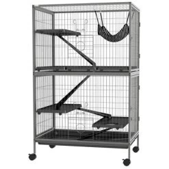 Ridstar 50.5 In. H Gray 5-Tier Small Animal Cage With 4 Doors & Removable Tray -BlueBuffalo Sales Store GUEST b6c18615 9709 4f16 b50d beeff9ff2bc3