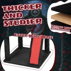 FURNIinspire Pet Tower Halloween Cat Tree Cute Cat Tower With Condo, Scratching Post, Indoor Pet Furniture Kitten Gift, Black, 25.35"*21.45"*40.95" -BlueBuffalo Sales Store GUEST b6d2b6a2 67fb 499b 91db ecfbda2a94e1