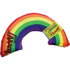 DuckyWorld Products Inc. Yeowww! Catnip Toy- Rainbow