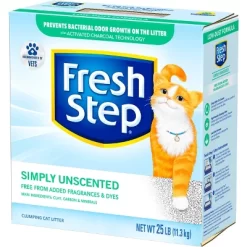 Fresh Step - Simply Unscented Litter - Clumping Cat Litter - 25lbs -BlueBuffalo Sales Store GUEST b78e6374 0609 4b22 b5e4 44b082b8474e