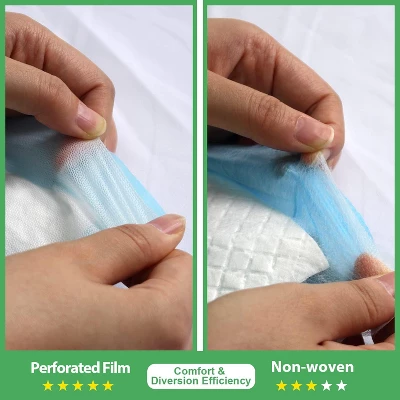 FUN LITTLE TOYS 28" X 30" 50 Pcs Premium Disposable Training Pads, Pee Pads, Training Pads, Disposable Puppy Pee Pads, Quick Absorb And Odor Control 2 FUN LITTLE TOYS 28" X 30" 50 Pcs Premium Disposable Training Pads, Pee Pads, Training Pads, Disposable Puppy Pee Pads, Quick Absorb And Odor Control - Image 2