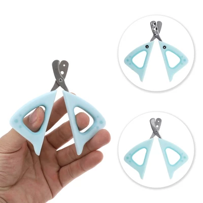 Unique Bargains Durable Double Hole Pet Nail Clippers 4.33"x3.35" 1 Pc 2 Unique Bargains Durable Double Hole Pet Nail Clippers 4.33"x3.35" 1 Pc - Image 2